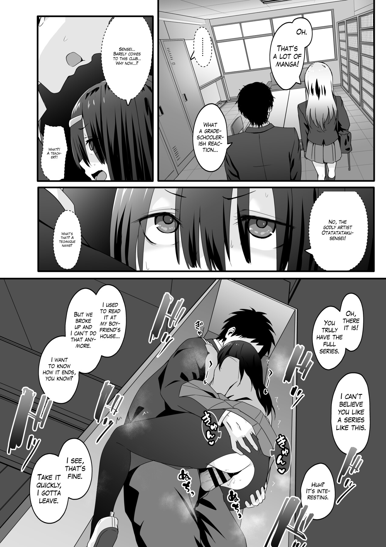 Hentai Manga Comic-Please Forgive this Gloomy Girl for Being Such a Huge Pervert-Read-19